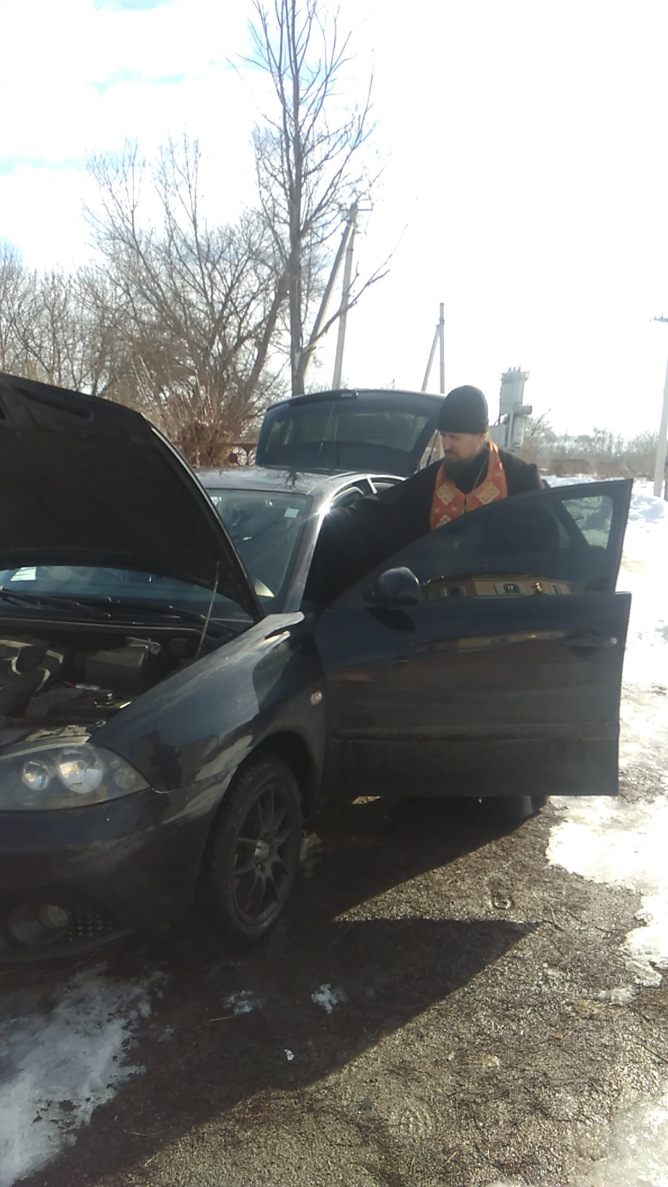 Освячення авто)) 1