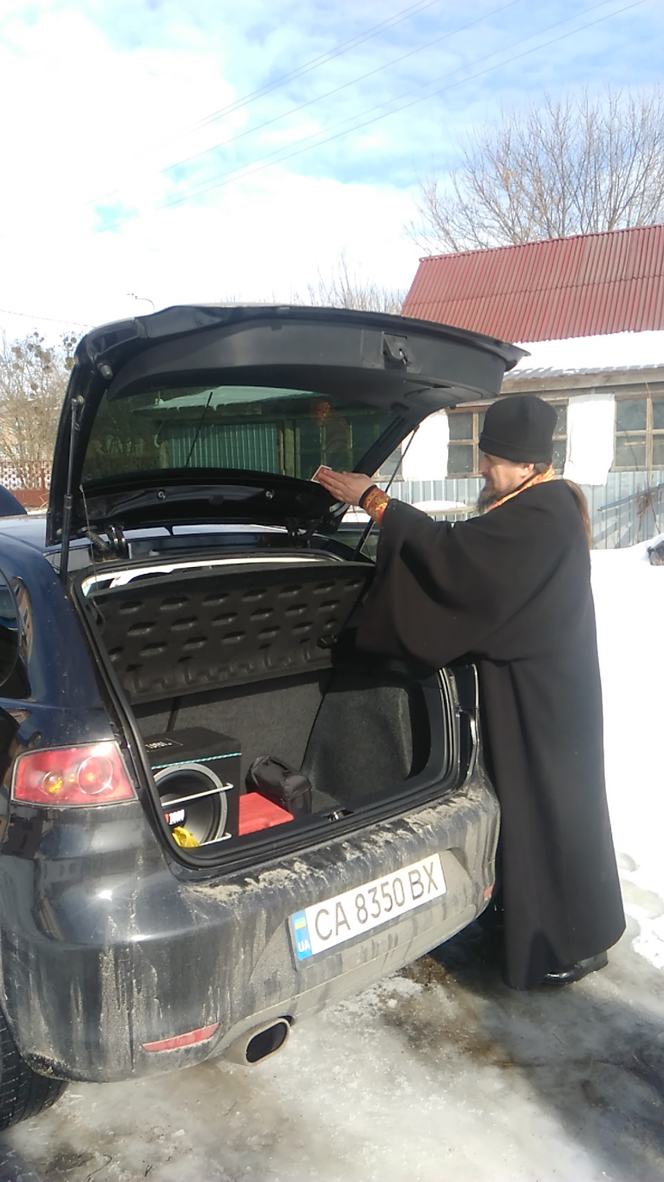 Освячення авто)) 4
