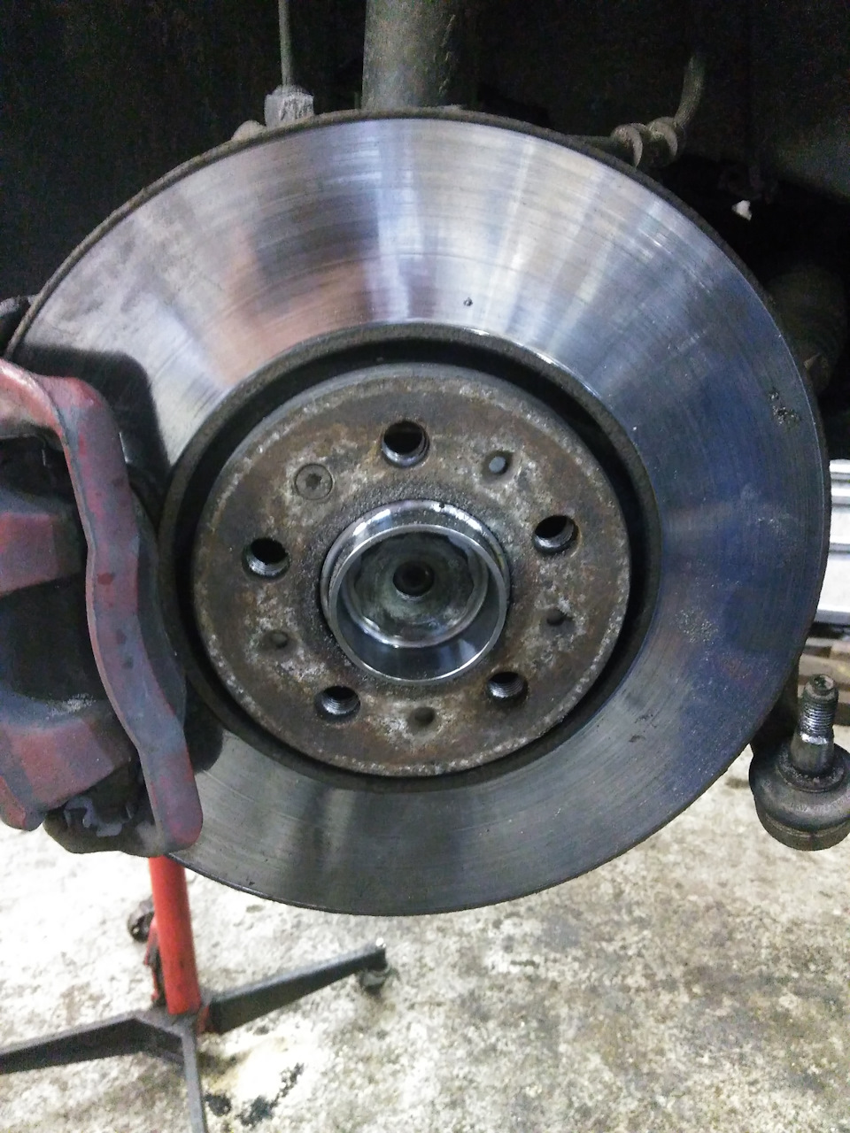 Заміна лівої маточини 🔩 4