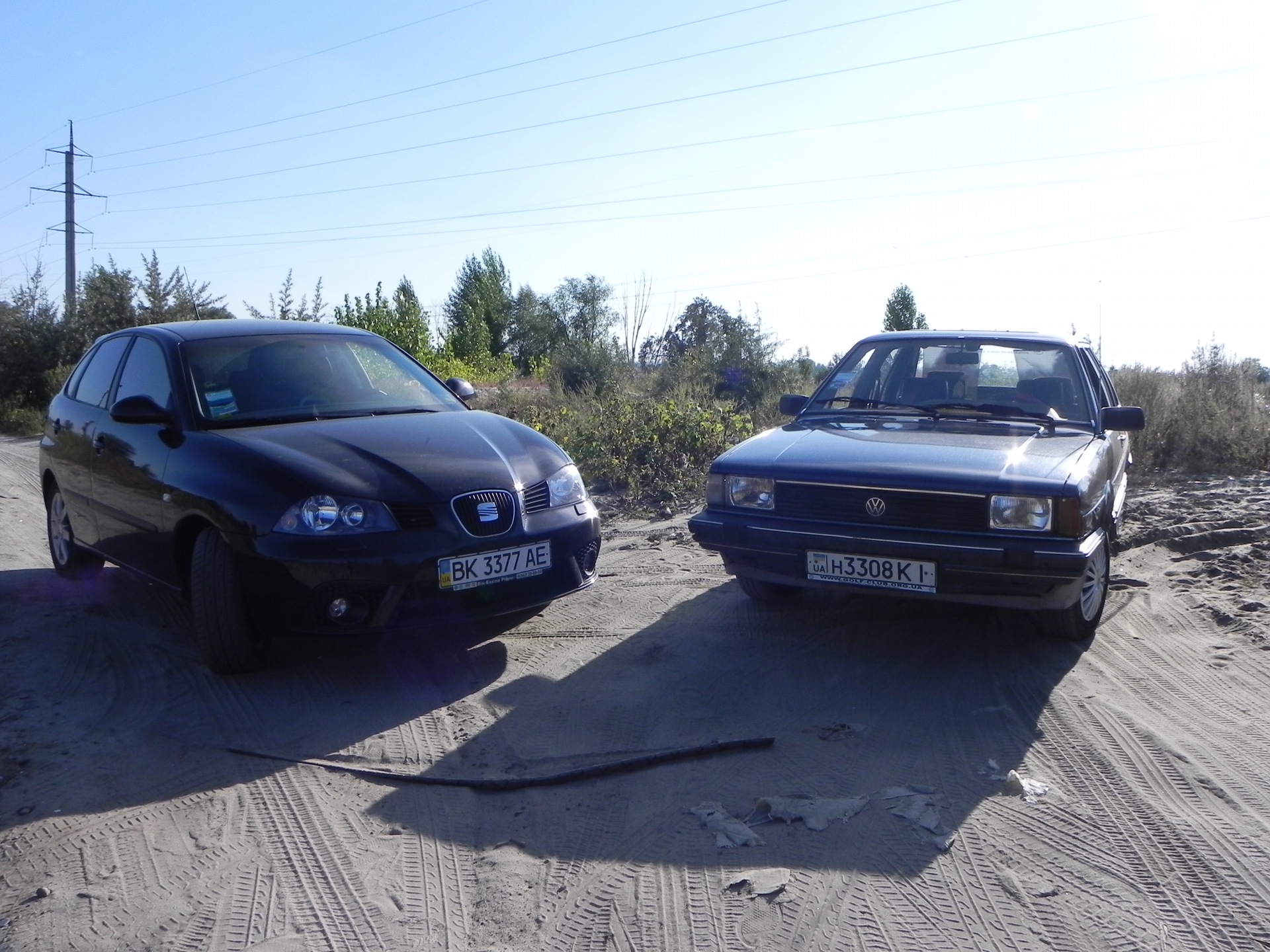 Фотосет 2 SEAT Ibiza - Volkswagen Santana 1