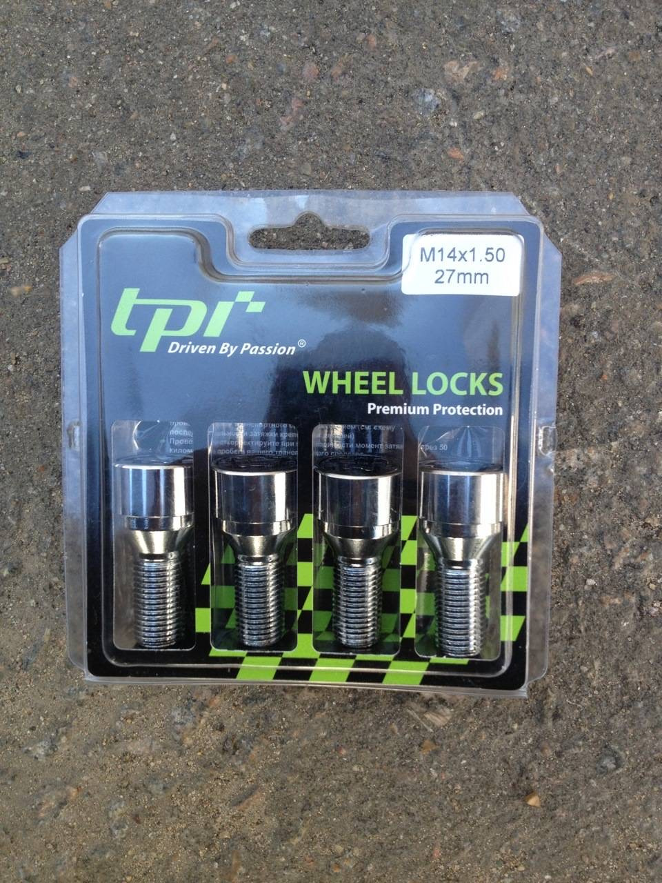 # Секретки TPI М14х1, 5х27mm 1
