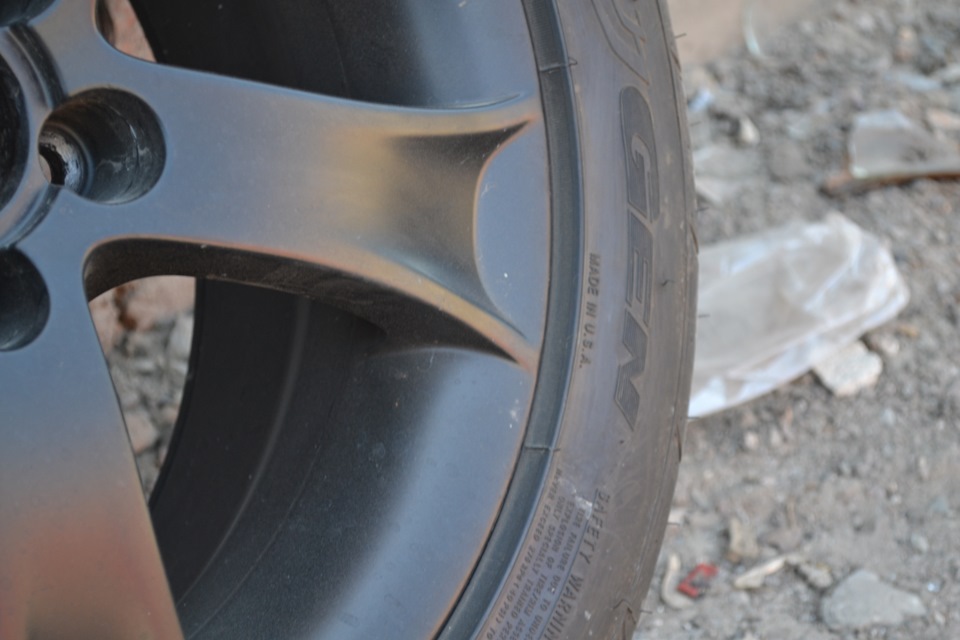 Фото відреставрованих дисків з гумою Nitto NeoGen 4