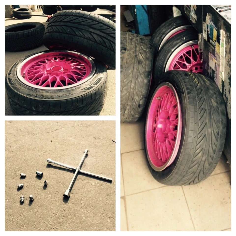 Back in pink