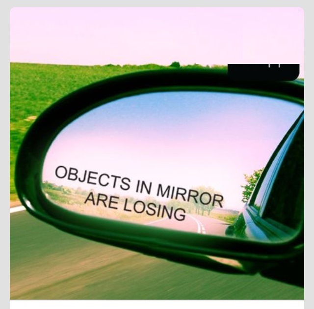 Objects in mirror are loosing 1