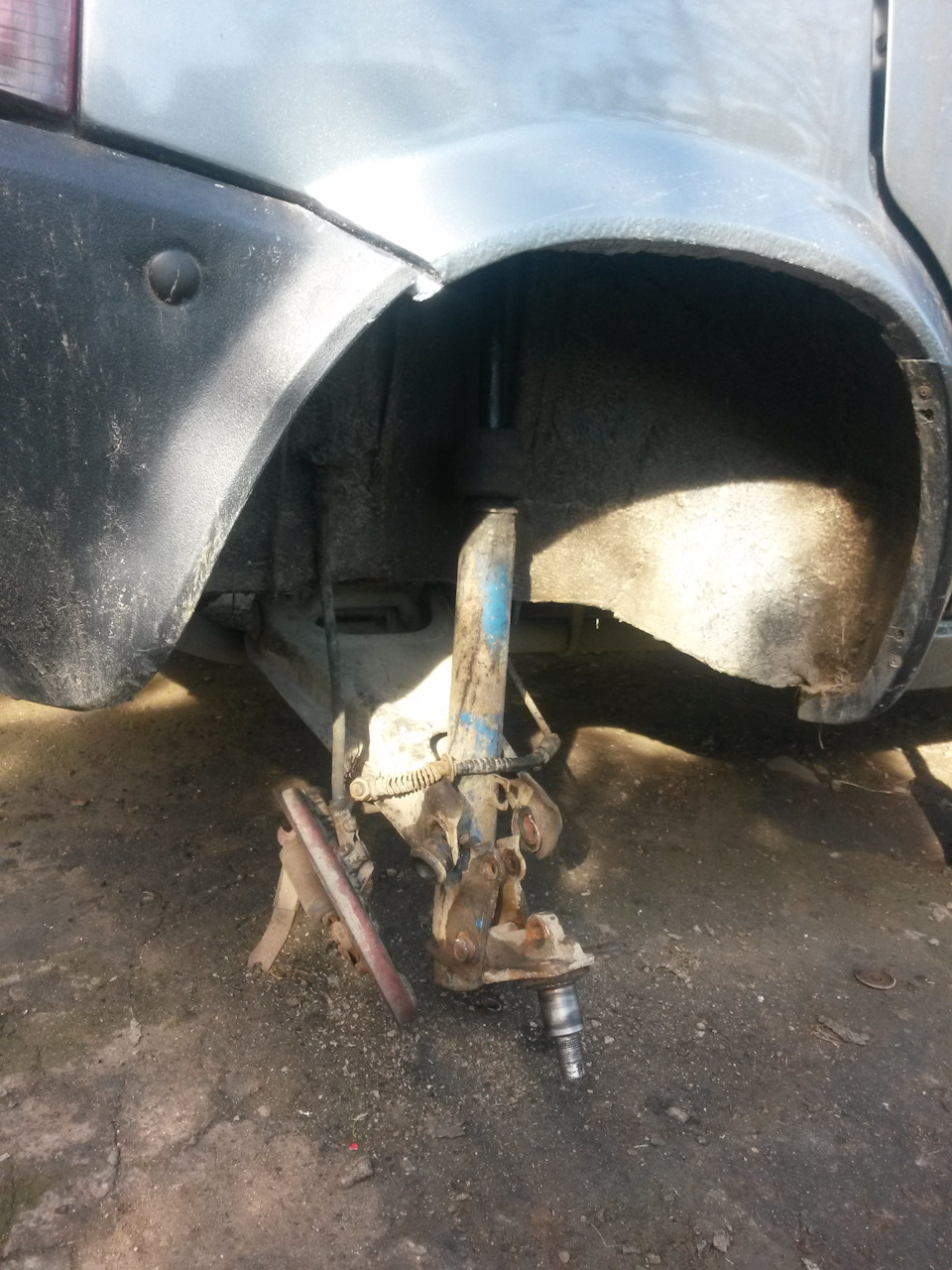 Стійка ford sierra на seat ibiza 1