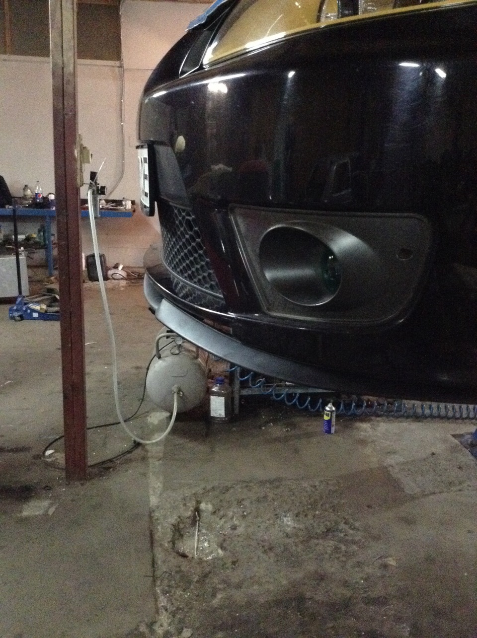 Установка LCR splitter и рихтовка арок 2