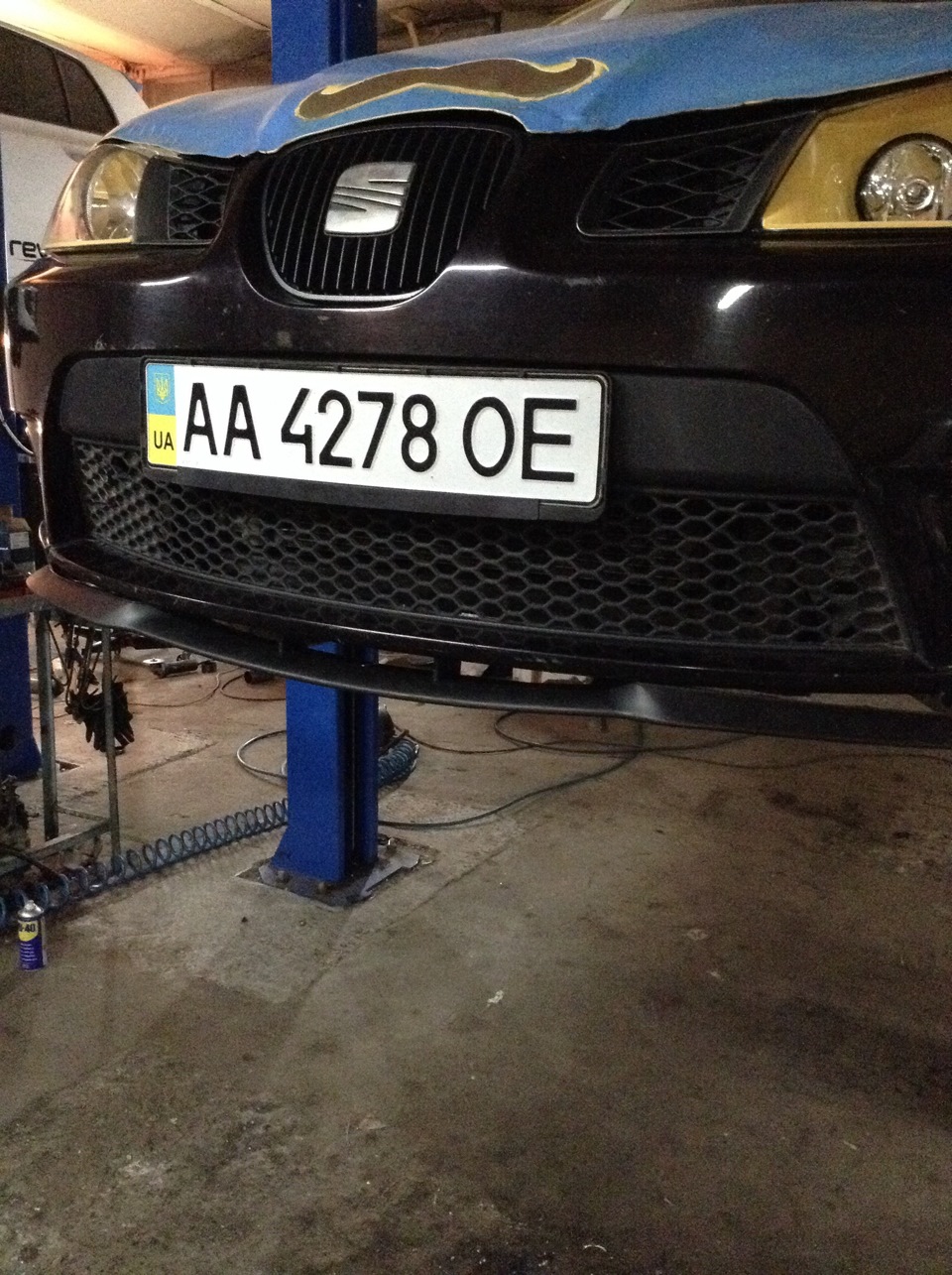 Установка LCR splitter и рихтовка арок 3