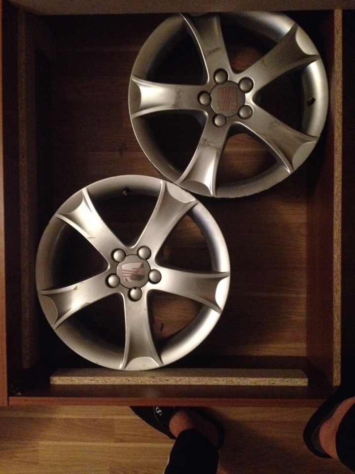 Продам диски Seat Ibiza 5x100 6,5j et43 2