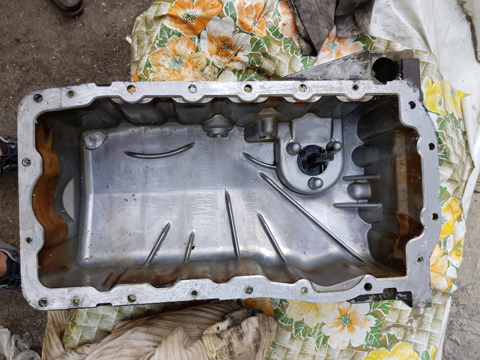 Заниження -40=тріщна в піддоні картера (зварювання піддону) 1