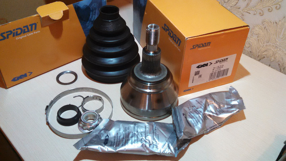 Шруси GKN-SPIDAN | SEAT Leon 1