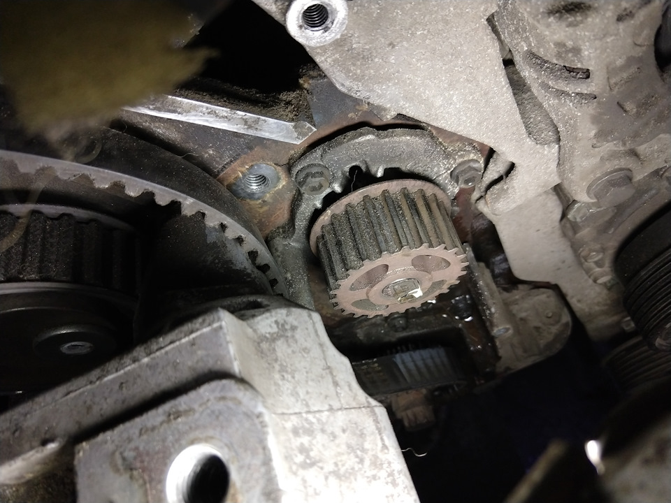 Заміна помпи на SEAT Leon 1m1 - 1.8T (AUQ) 1