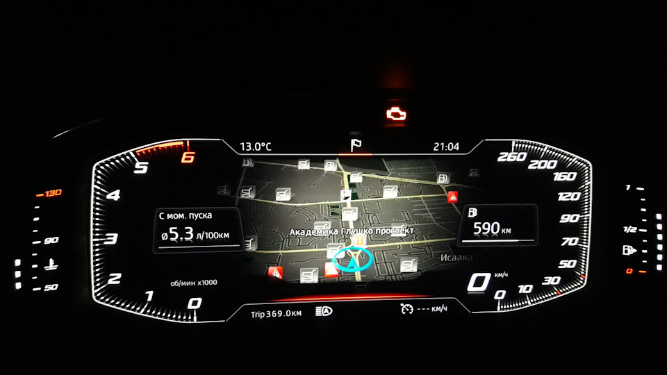 AID, ambient lighting, FLA, LED в салон) 4