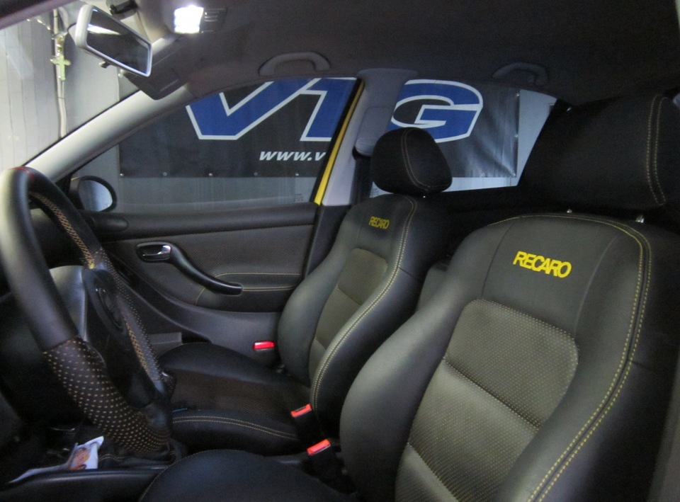 Перешив салону шкіра, seat leon 3