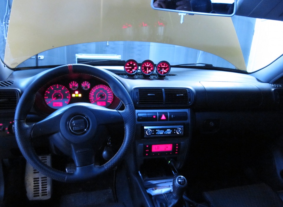 Перешив салону шкіра, seat leon 4
