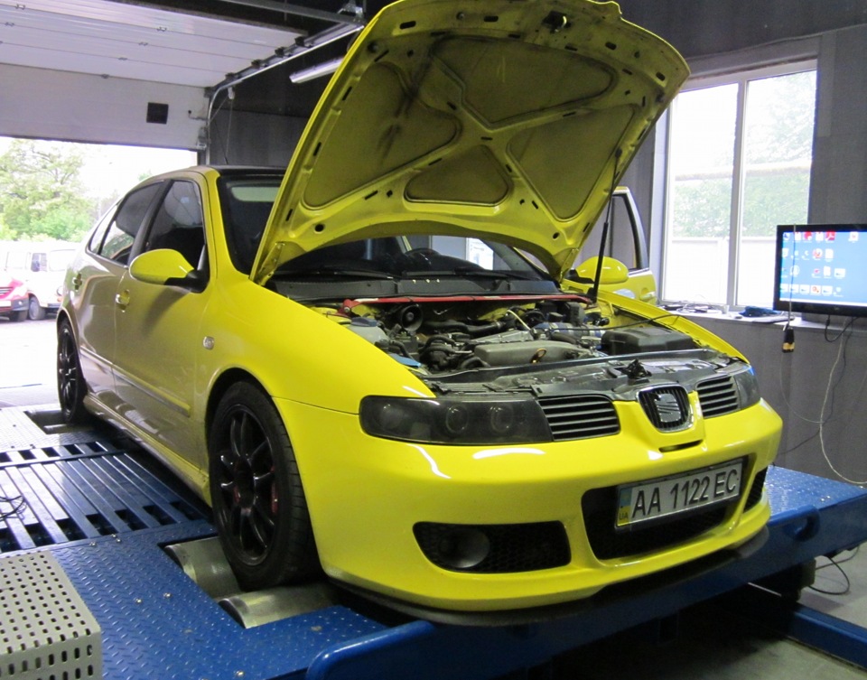 Розпірки Wichers та куточки жорсткості кузова від Skoda RS на Seat 2