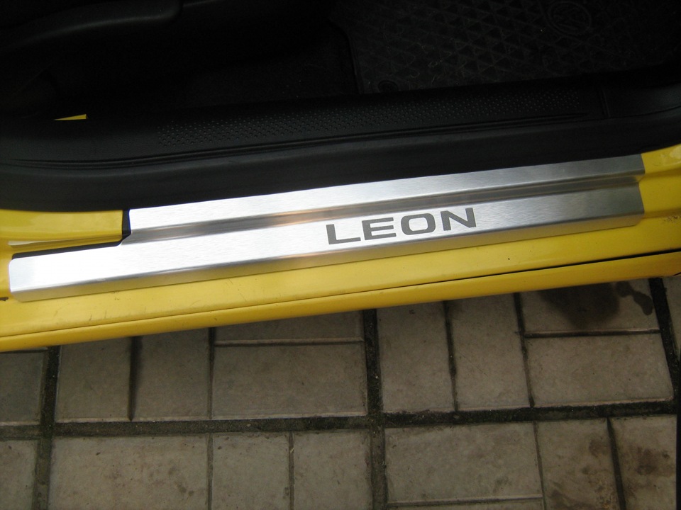 Накладки на пороги 2