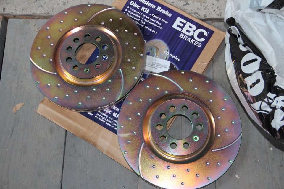 Bilstein B6 + EBC turbo groove 2
