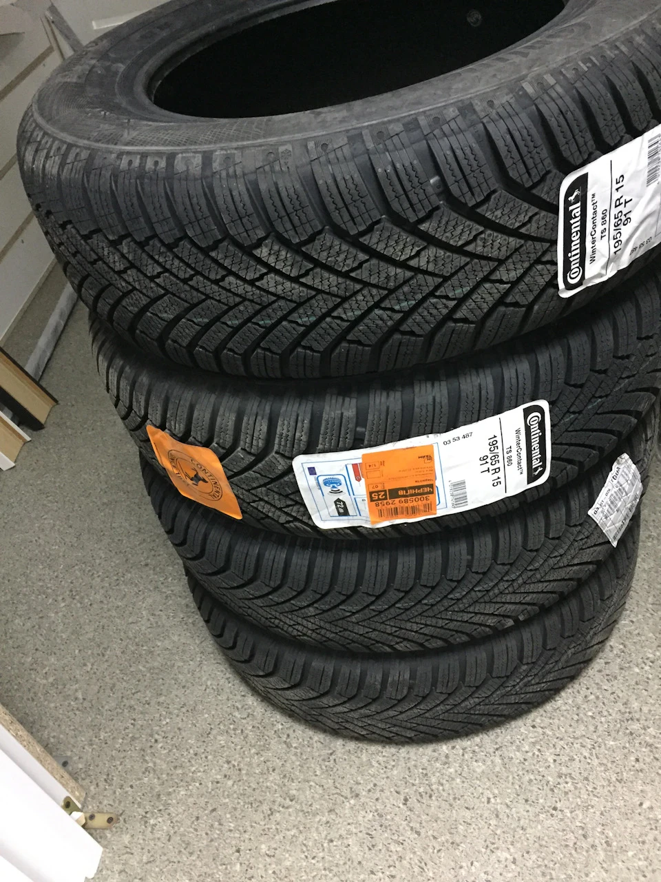 Гума на зиму Continental WinterContact TS 860