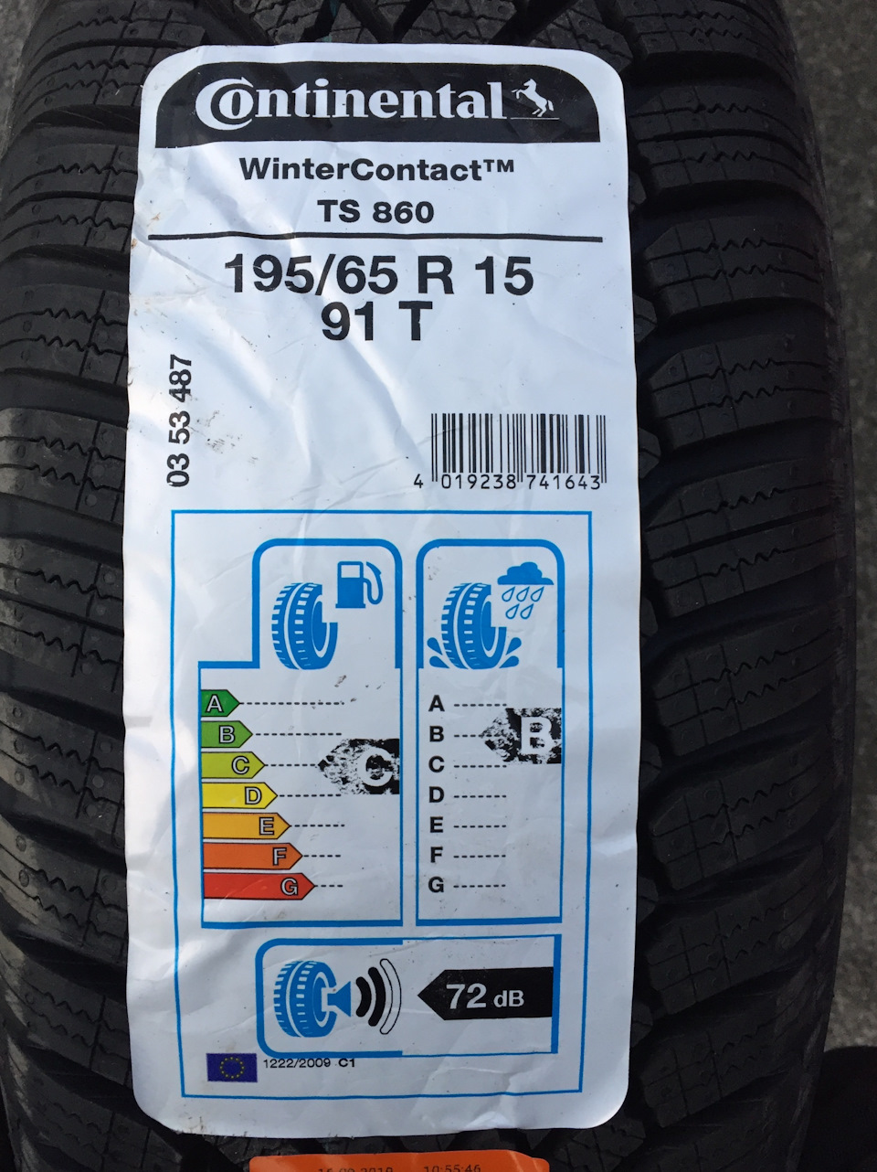 Гума на зиму Continental WinterContact TS 860 2