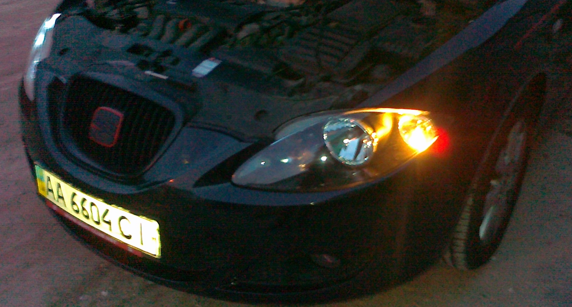 Led lamps in the parking lights... 2