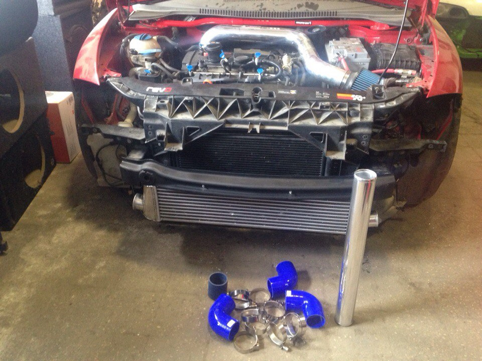 Swap частина 5: frontal intercooler 1