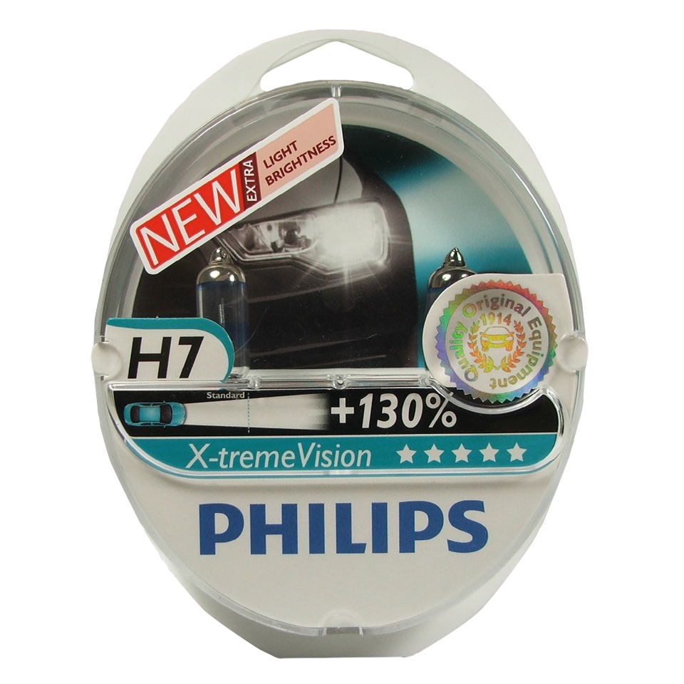 Заміна ламп на Philips X-treme Vision +130% 1