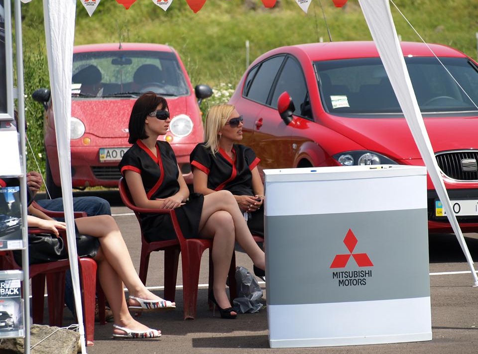 Вперше в Закарпатській області - третій етап Чемпіонату України з автомобільного слалому! 1
