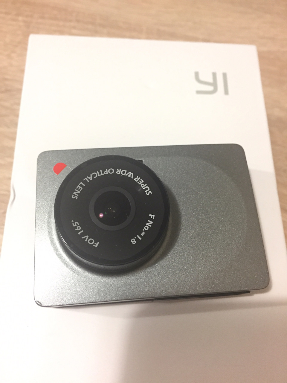 Встановив реєстратор Xiaomi Yi Smart Dash camera 2