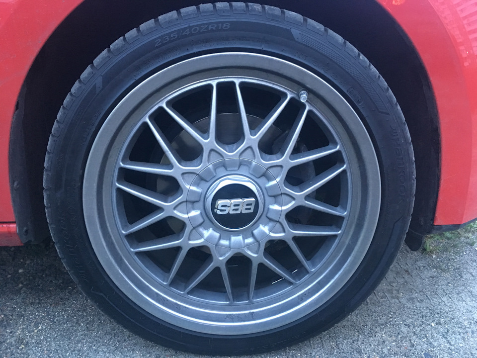 Оригінальні диски BBS та нова гума Hankook ventus s1 evo 3 2