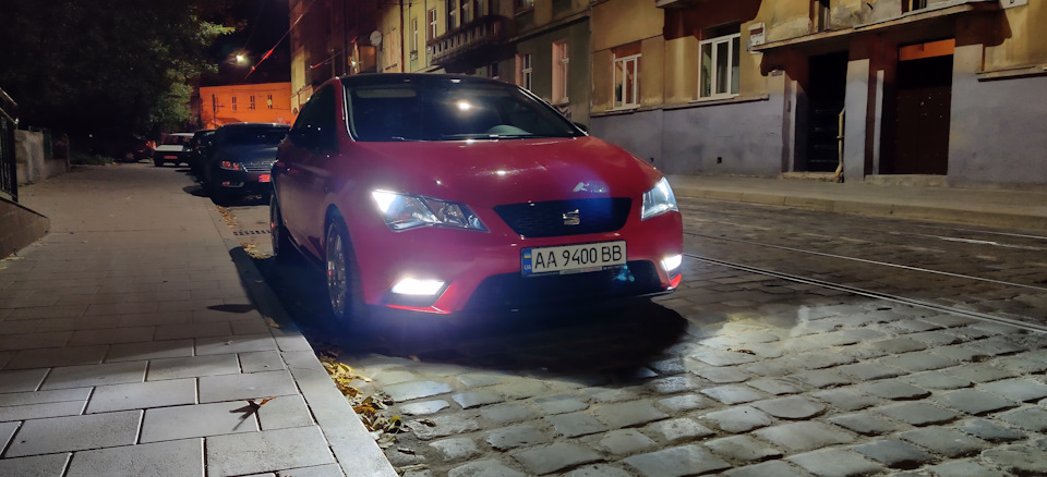 Установка LED лампочок 2