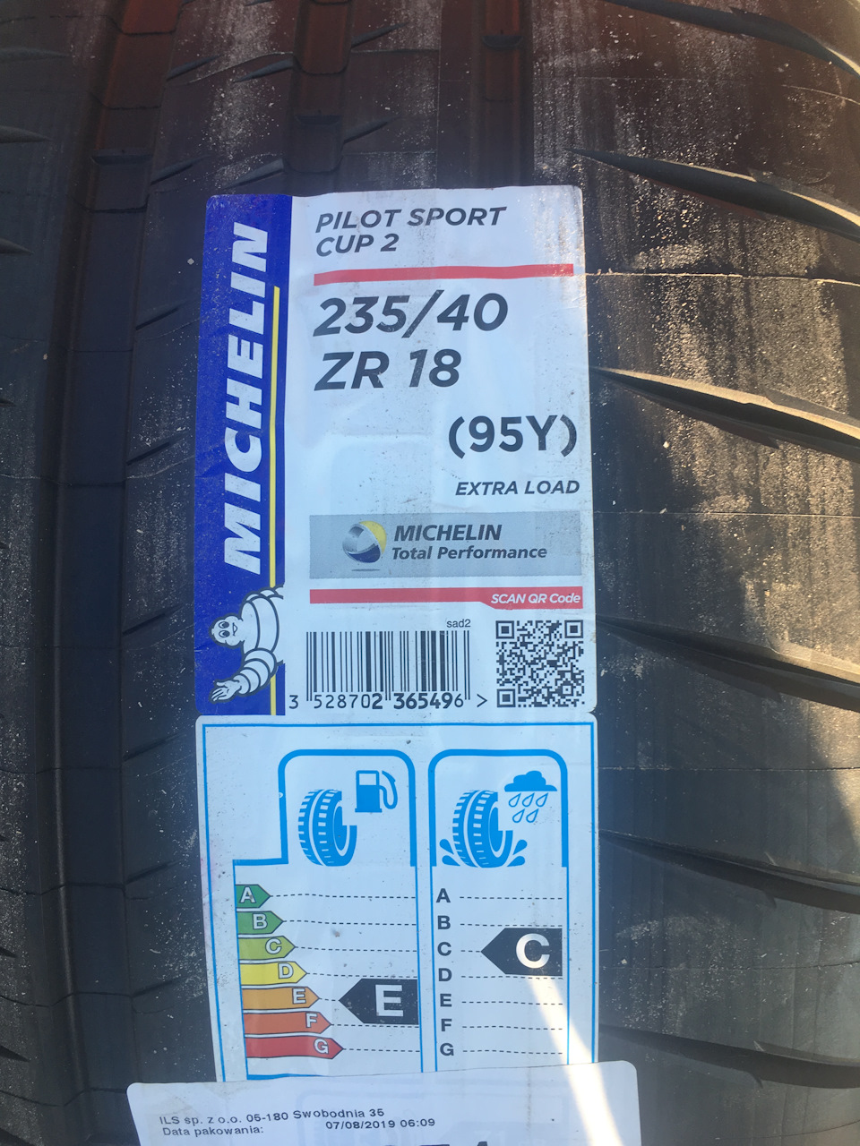 У пошуку зачепа або Michelin Pilot Sport Cup 2 2
