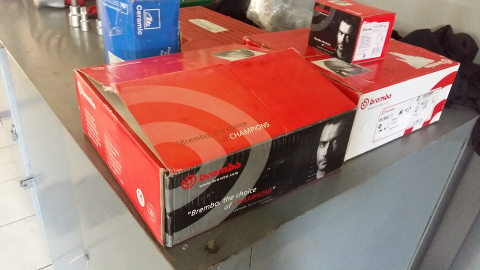 Перехід на Brembo по колу не для пафосу! 1