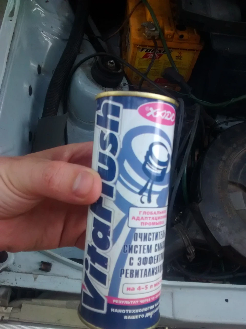 Промивання двигуна в 3 етапи.