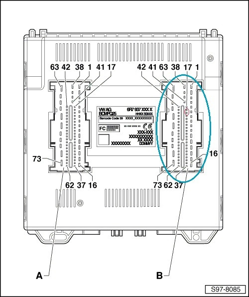 Установка штатного парктроніка 5J0 919 475 5