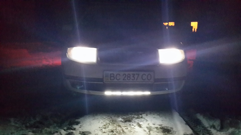 LED пидсвитка в бампер та габарити 3