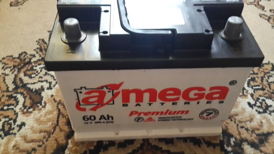 Замина акумулятора (A-Mega Premium 6CT-60-А3 R) 1