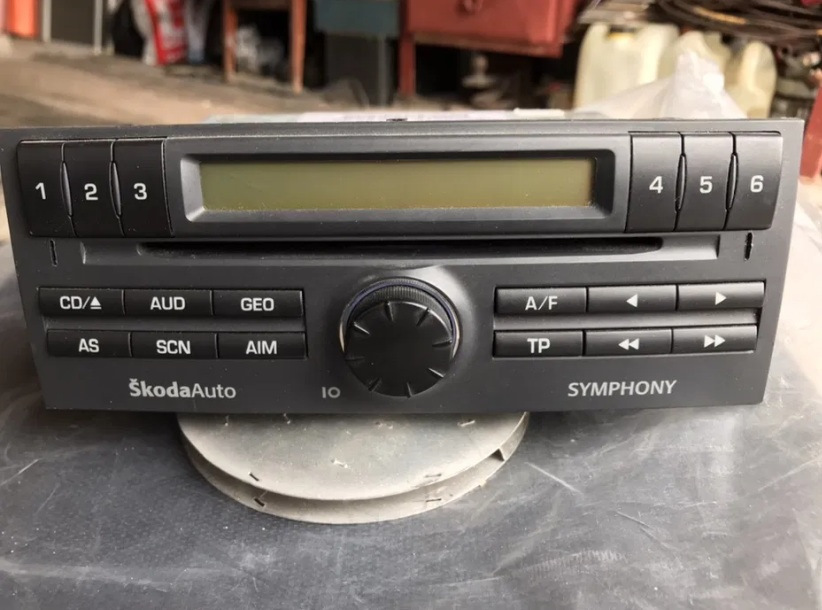Skoda Symphony код 1