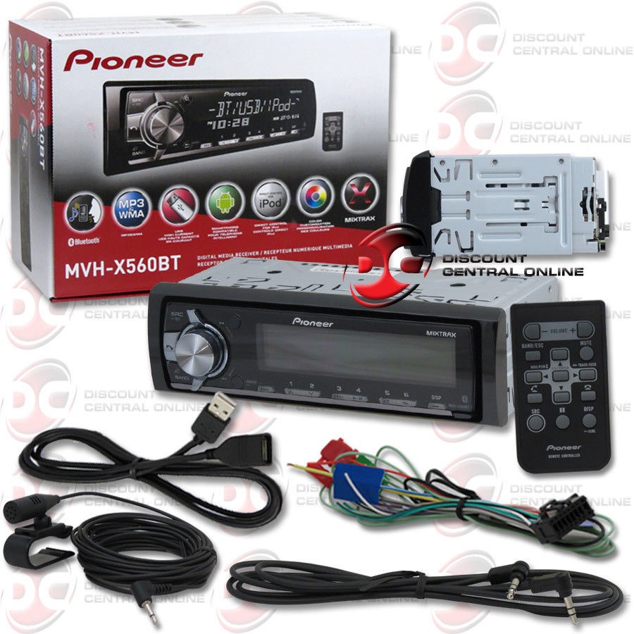 Автомагнитола Pioneer MVH-X560BT 1
