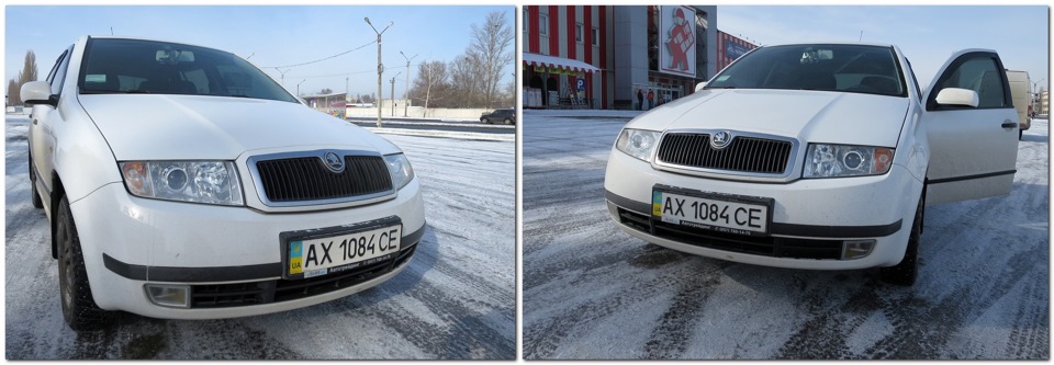 Fabia mk1, билинзи, ксенон 3