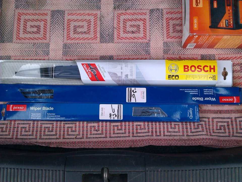 щітки склоочисників BOSCH ECO та Denso DM-048 (+відгук) 1