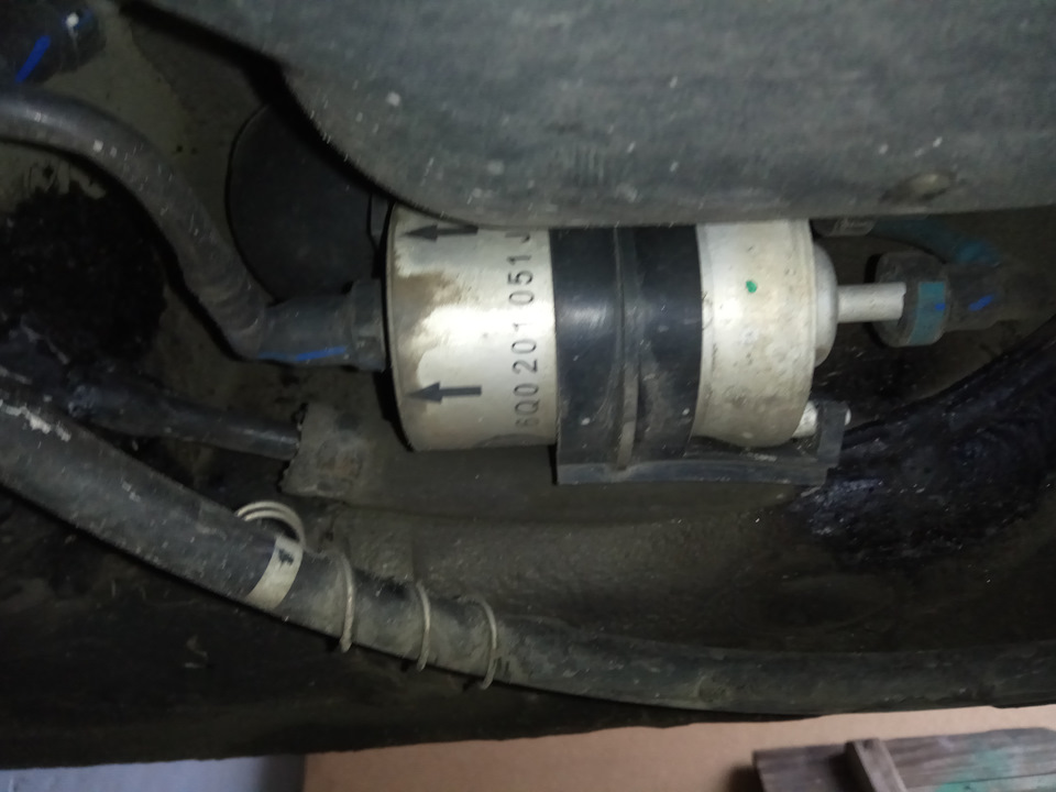 Заміна паливного фільтра WAG 3