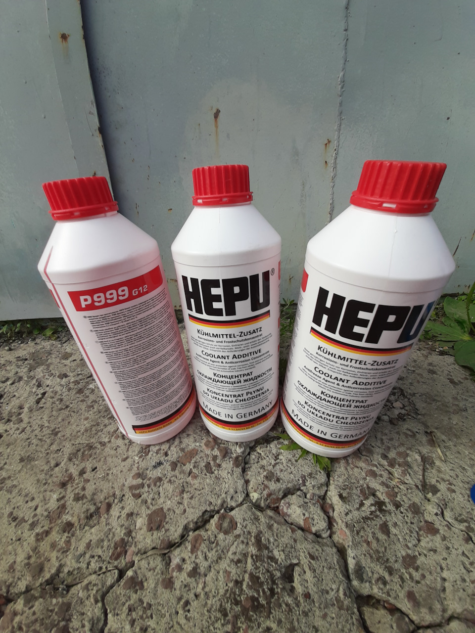 Заміна антифризу. HEPU G12 1