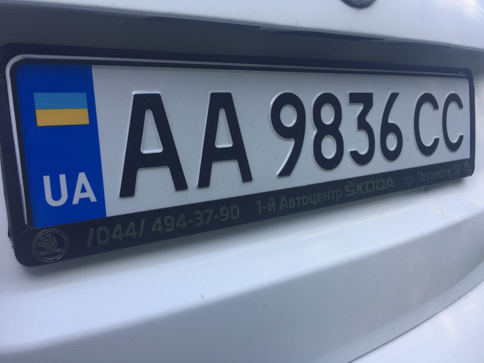 Нові кріплення для номерного знака 2