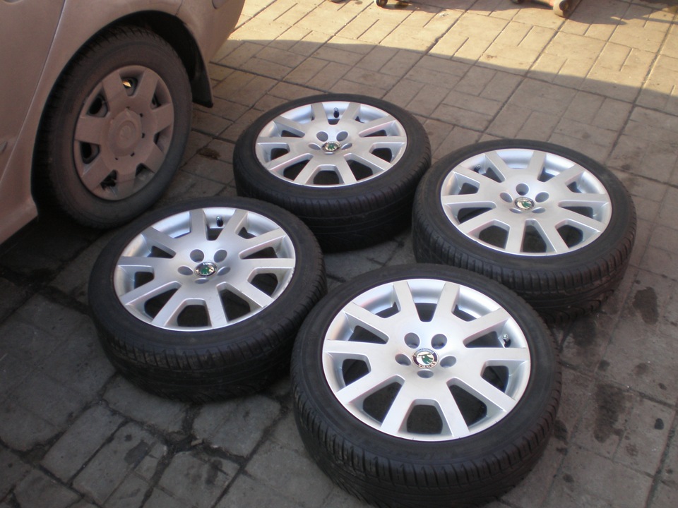 Диски R16 с Fabia RS 2