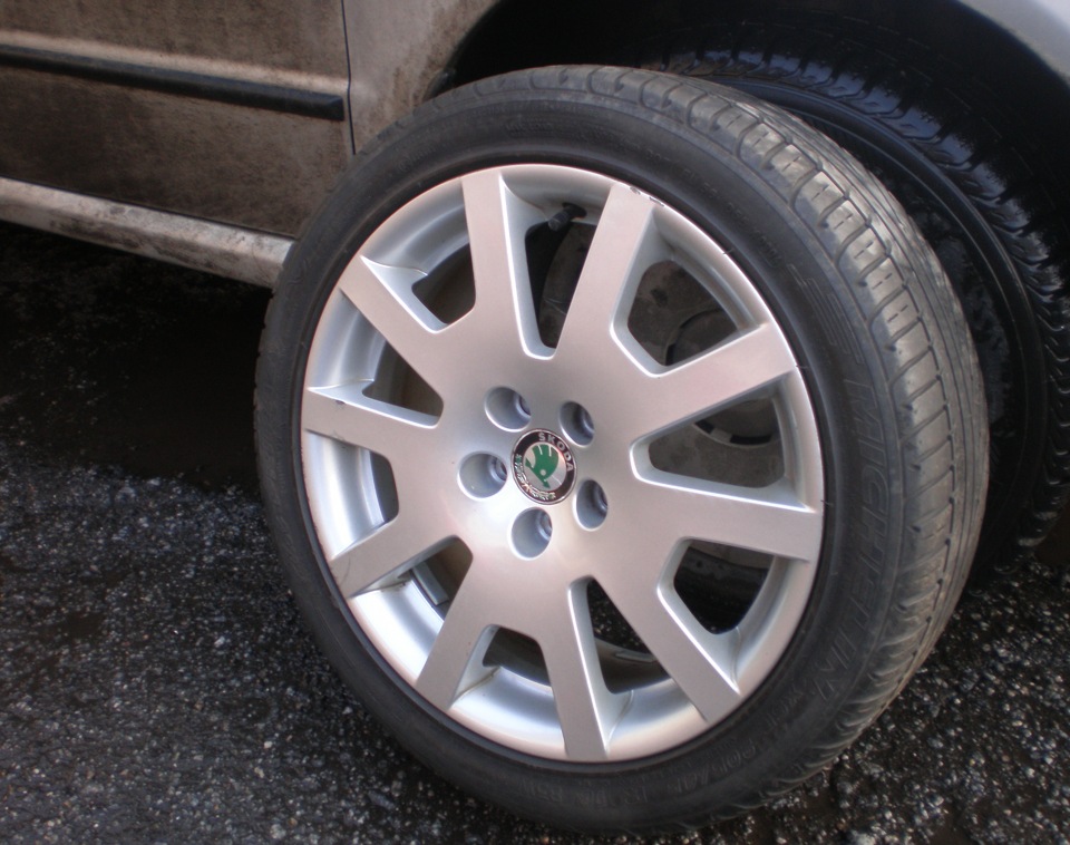 Диски R16 с Fabia RS 3