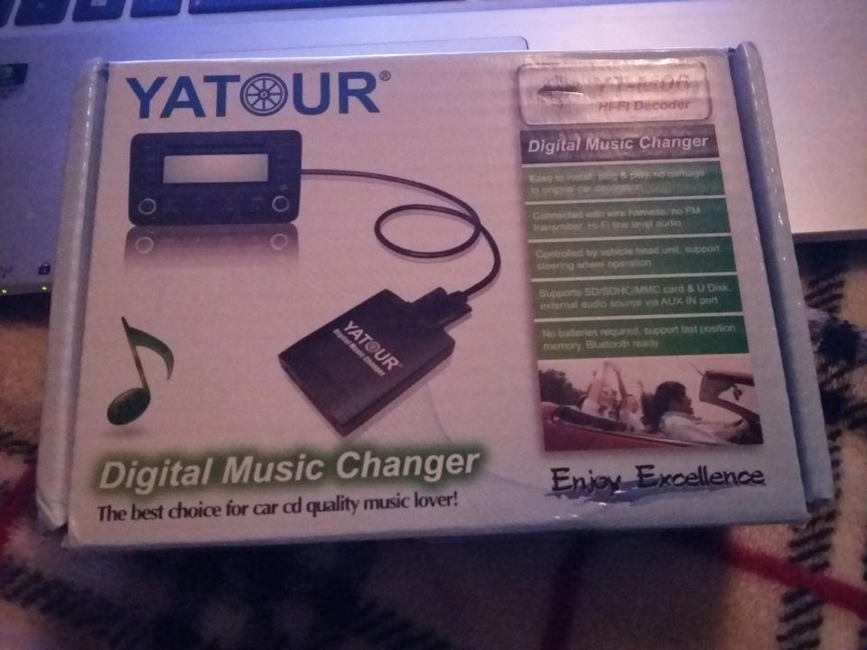 Емулятор cd чейнджера Yatour yt m06 1
