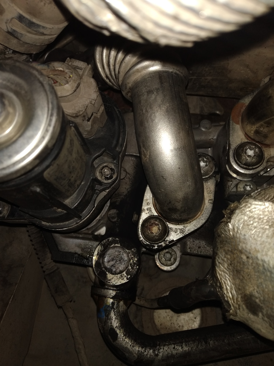Чистка EGR1.6 tdi 1