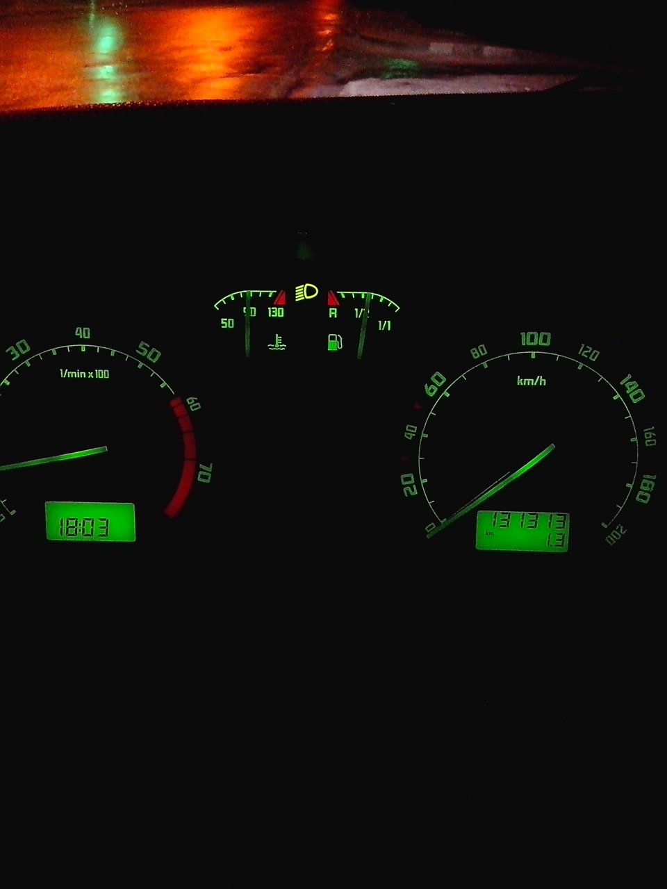 Помив авто та красиві цифри на одометрі =) 1