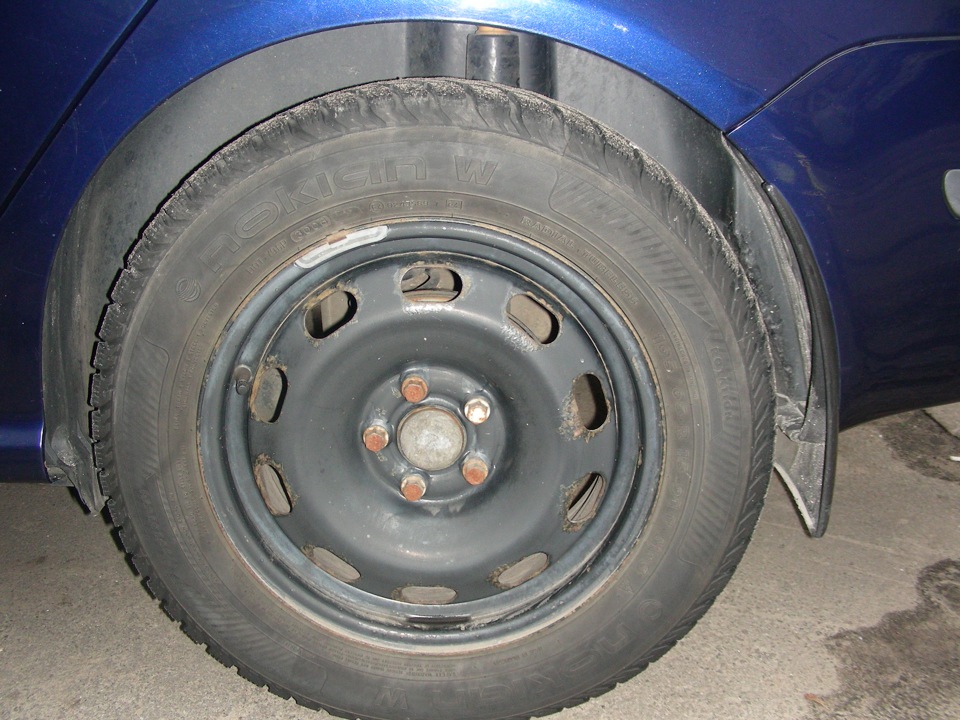 Встановлення зимової гуми R 15 195/65 2