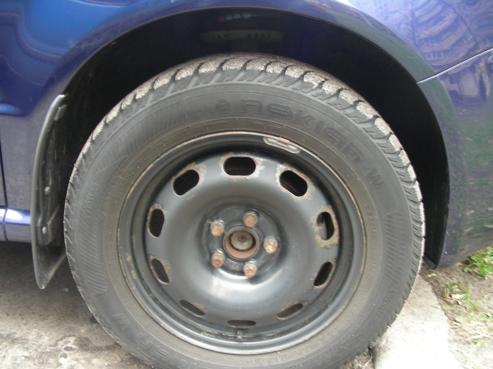 Встановлення зимової гуми R 15 195/65 1
